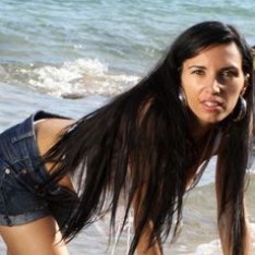 EroCom: French skinny milf threesome ffm outdoor with small tits