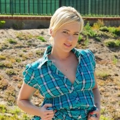 HDVPass Tight blonde Nora Skyy shows off her blowjob skills
