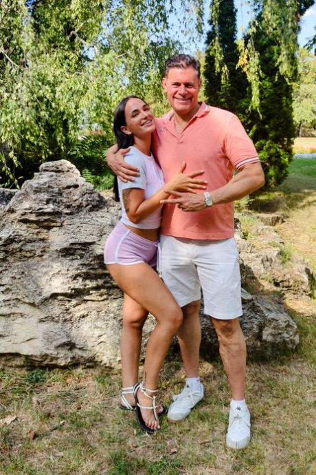 These two hotties share a thick cock